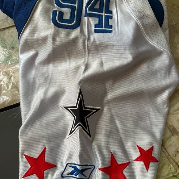 Demarcus Ware Dallas Cowboys 2009 NFC Pro Bowl Jersey Size 52 Reebok Authentic - Picture 5 of 12